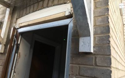 Design order and installation of new security door