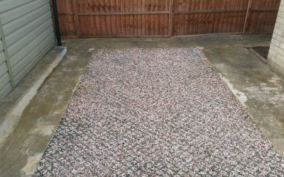 Garden drainage problem solving